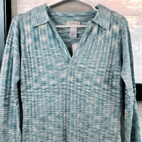 NWT 3PC RESELLER BUNDLE L*SPACE x REVOLVE Aria Dress SpaceDye Ribbed M MSRP $575 - Picture 10 of 13